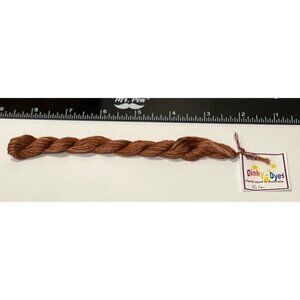 Dinky Dyes #64 Nutwood 100% Silk Embroidery Thread 8 Mtrs Cross Stitch